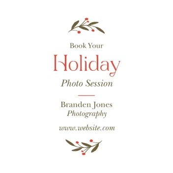 Holiday Photo Sessions