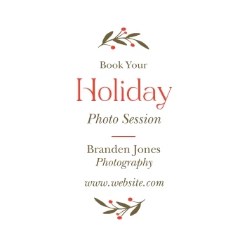 Holiday Photo Sessions