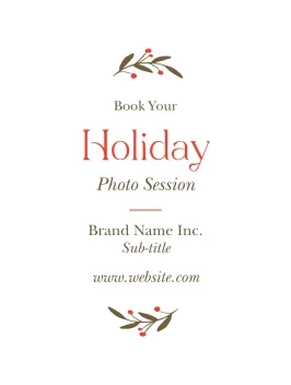 Holiday Photo Sessions