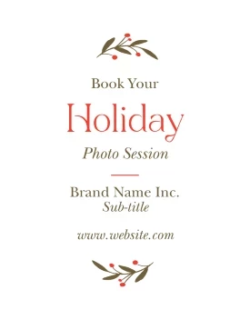 Holiday Photo Sessions