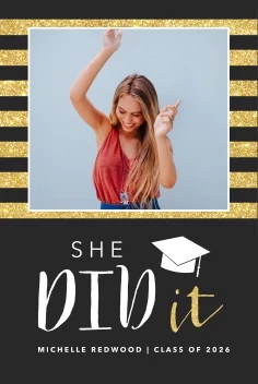 Glitter Lines Celebration