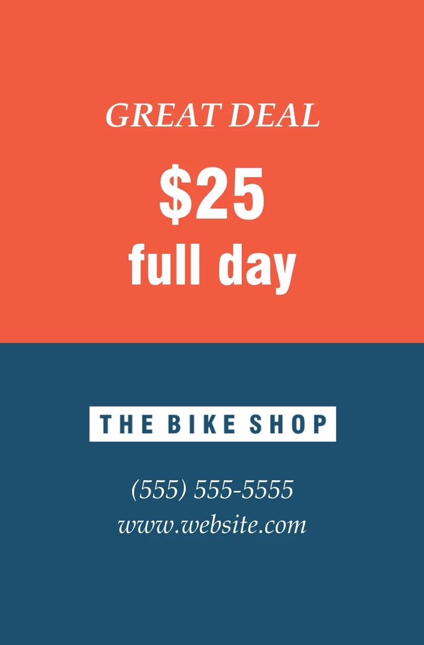 Bike Rental Shop