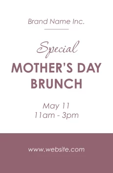 Mother's Day Brunch