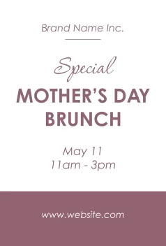 Mother's Day Brunch