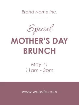 Mother's Day Brunch