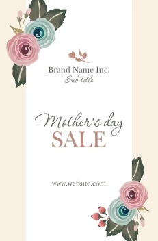 Mother's Day Flower Sale