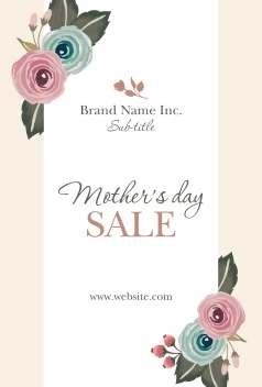 Mother's Day Flower Sale