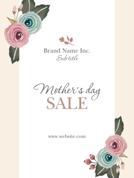 Mother's Day Flower Sale