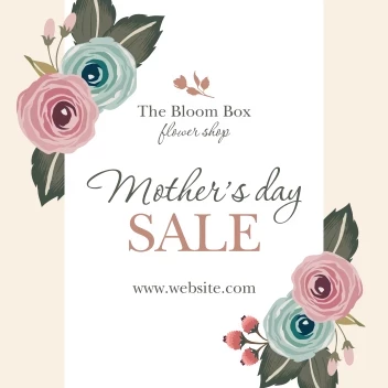 Mother's Day Flower Sale