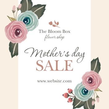 Mother's Day Flower Sale
