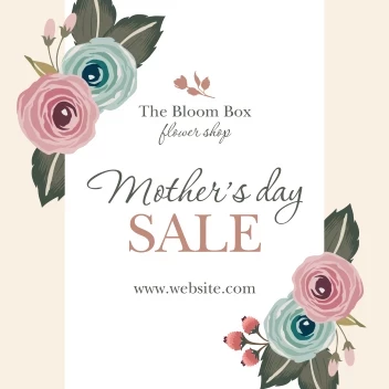 Mother's Day Flower Sale