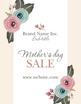 Mother's Day Flower Sale