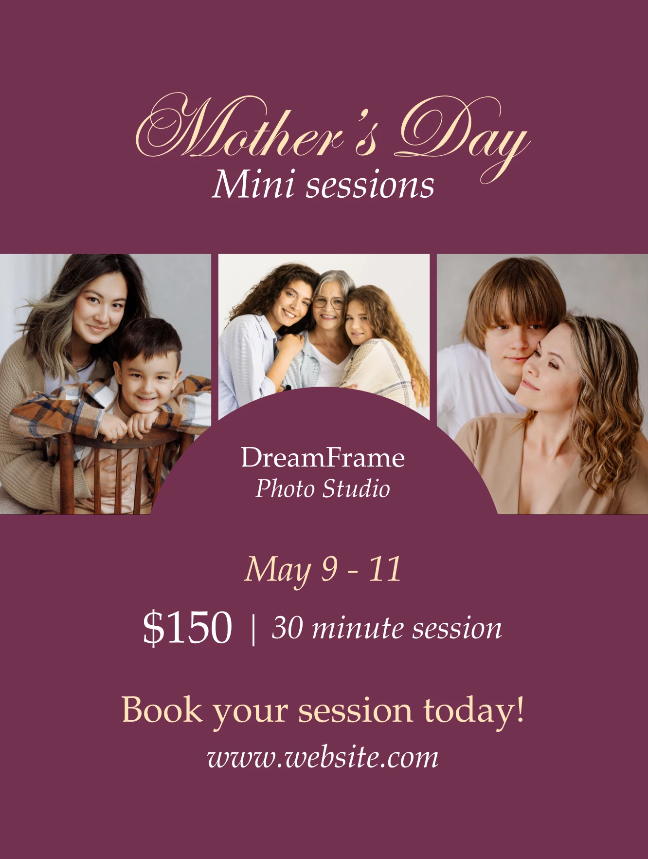 Mother's Day Photo Sessions