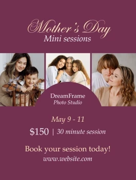 Mother's Day Photo Sessions