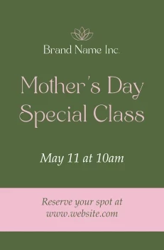 Mother's Day Special Class