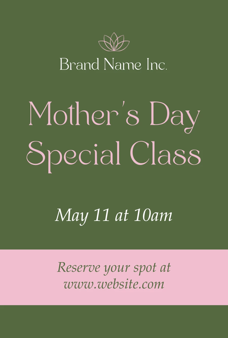 Mother's Day Special Class