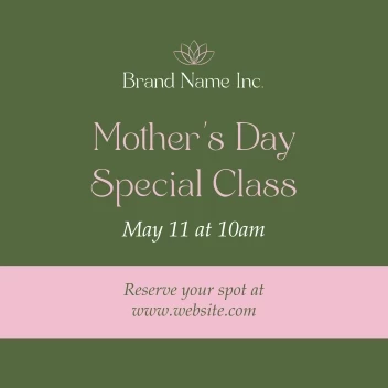 Mother's Day Special Class