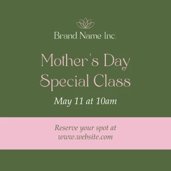 Mother's Day Special Class