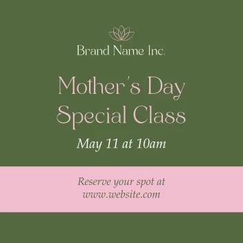 Mother's Day Special Class
