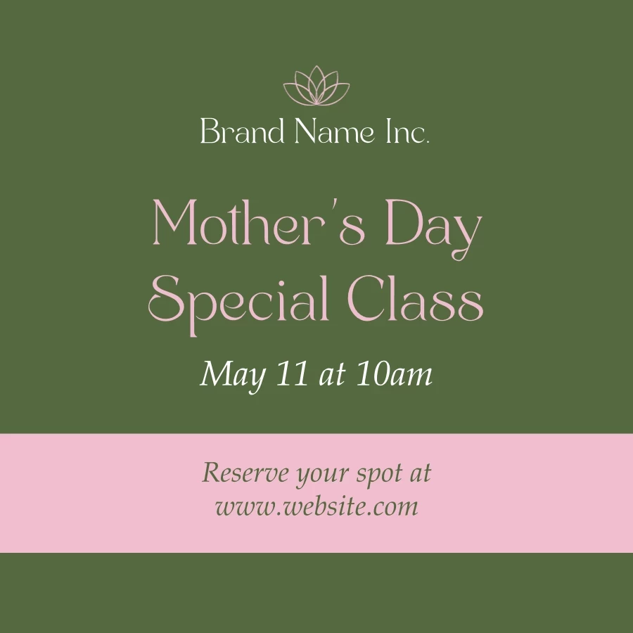 Mother's Day Special Class