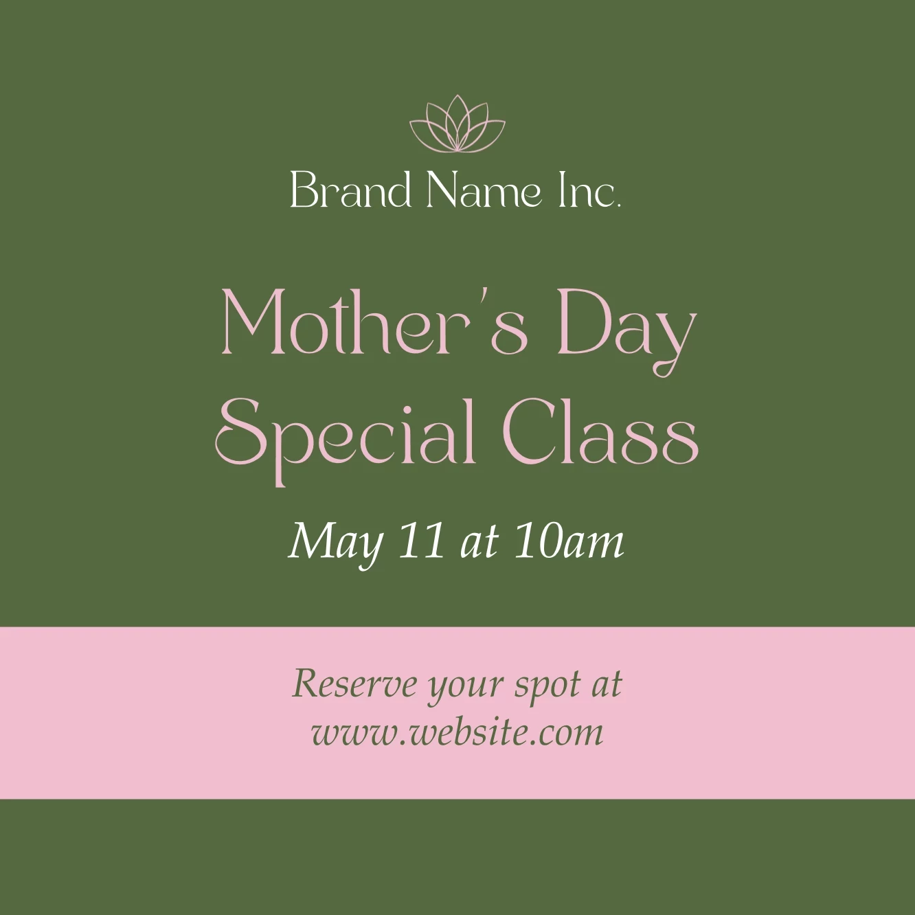 Mother's Day Special Class