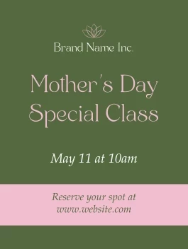 Mother's Day Special Class
