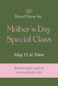 Mother's Day Special Class