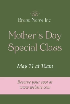 Mother's Day Special Class