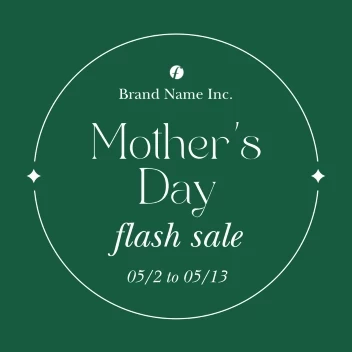 Mother's Day Flash Sale