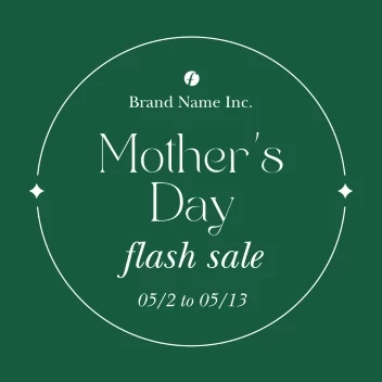 Mother's Day Flash Sale