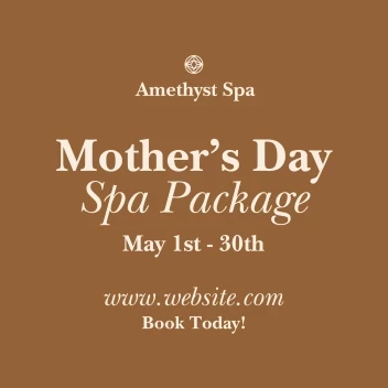 Mother's Day Spa Package
