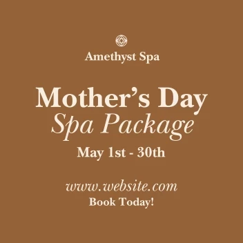 Mother's Day Spa Package