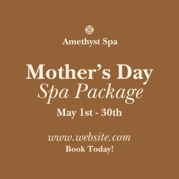Mother's Day Spa Package