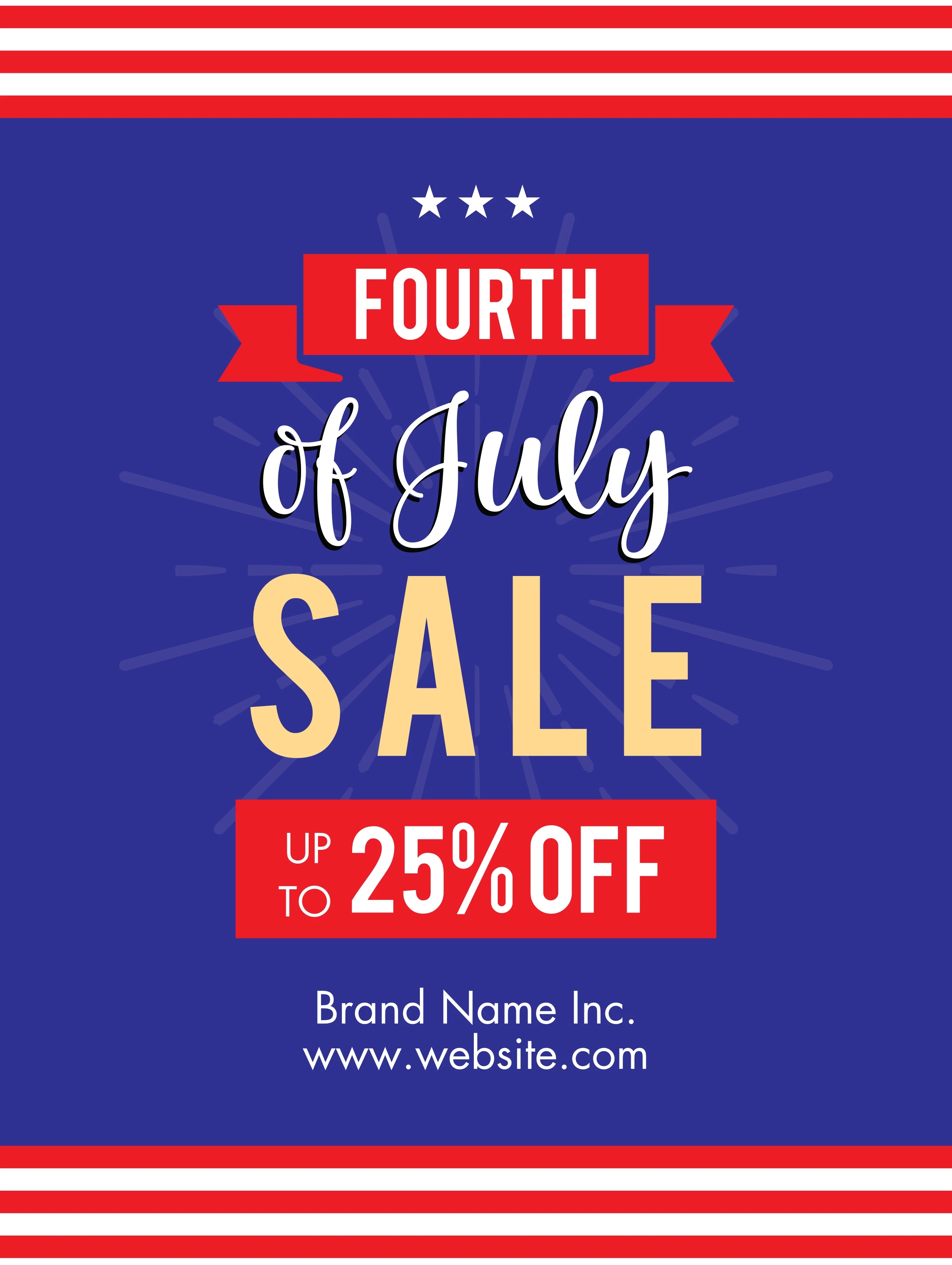 Fourth Of July Sale