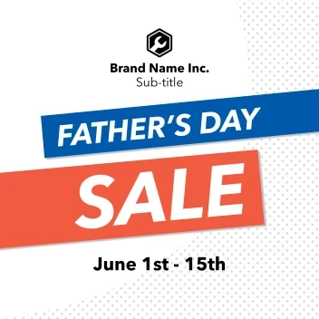 Bold Father's Day Sale