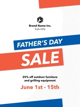 Bold Father's Day Sale