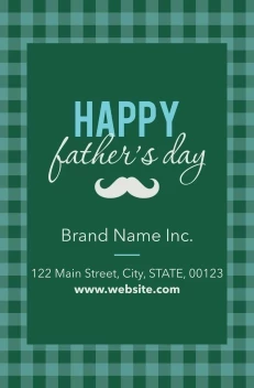 Father's Day Brunch Gingham