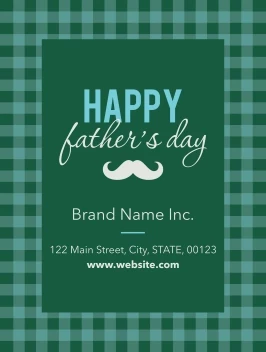 Father's Day Brunch Gingham