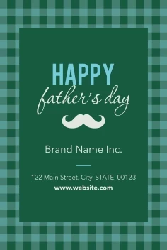 Father's Day Brunch Gingham