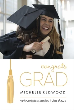 Tassel Grad Minimal