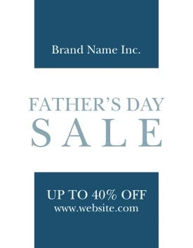 Father's Day Clothing Store