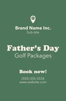 Father's Day Golf Gift