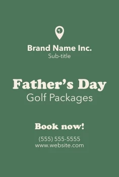 Father's Day Golf Gift