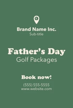 Father's Day Golf Gift