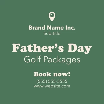 Father's Day Golf Gift