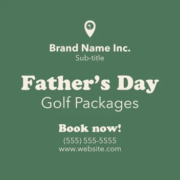 Father's Day Golf Gift
