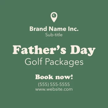 Father's Day Golf Gift
