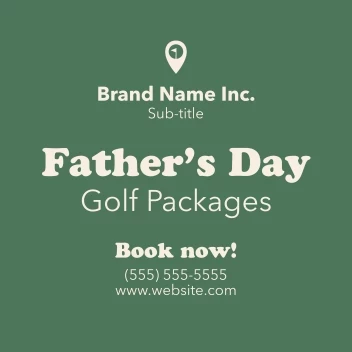 Father's Day Golf Gift