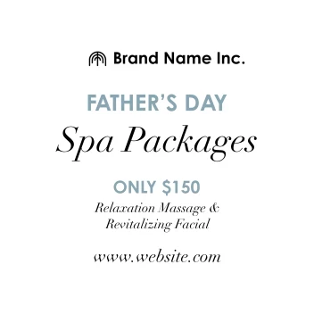 Father's Day Spa Packages