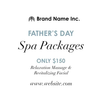 Father's Day Spa Packages